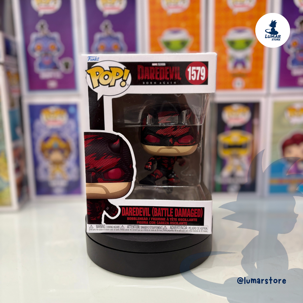 Funko POP! Marvel 1579 - Daredevil (Battle Damaged) | Daredevil: Born Again