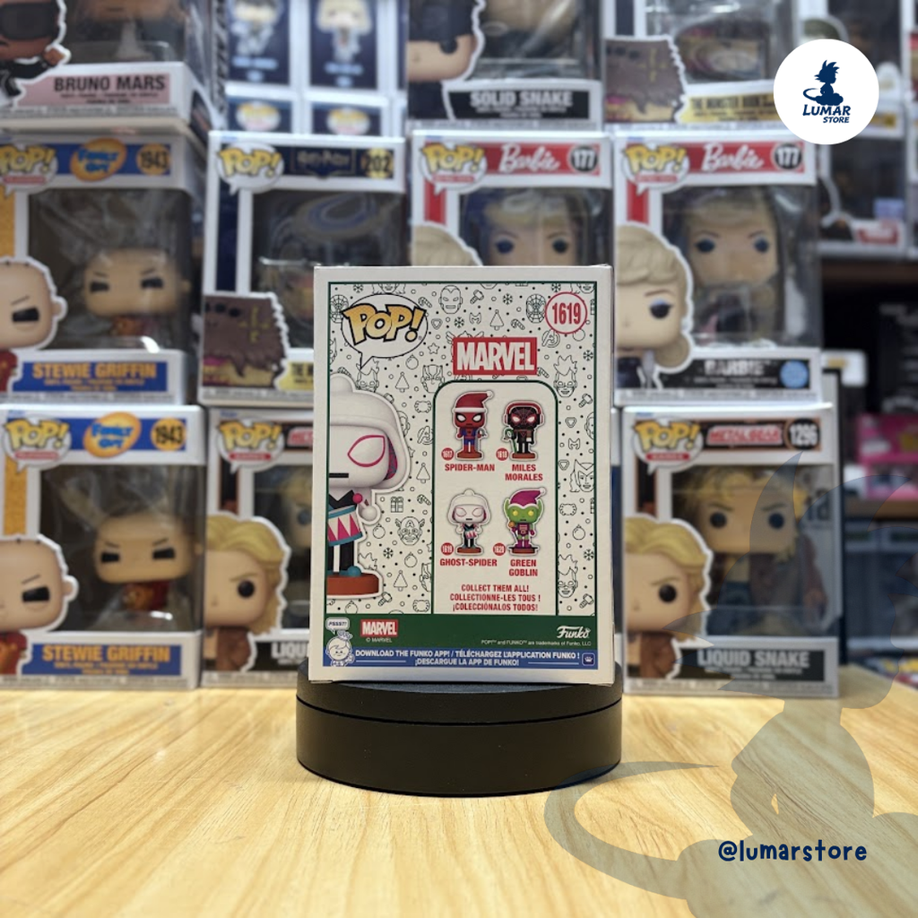 Funko POP! Marvel #1619: Ghost-Spider Holiday Nutcracker (Marvel)