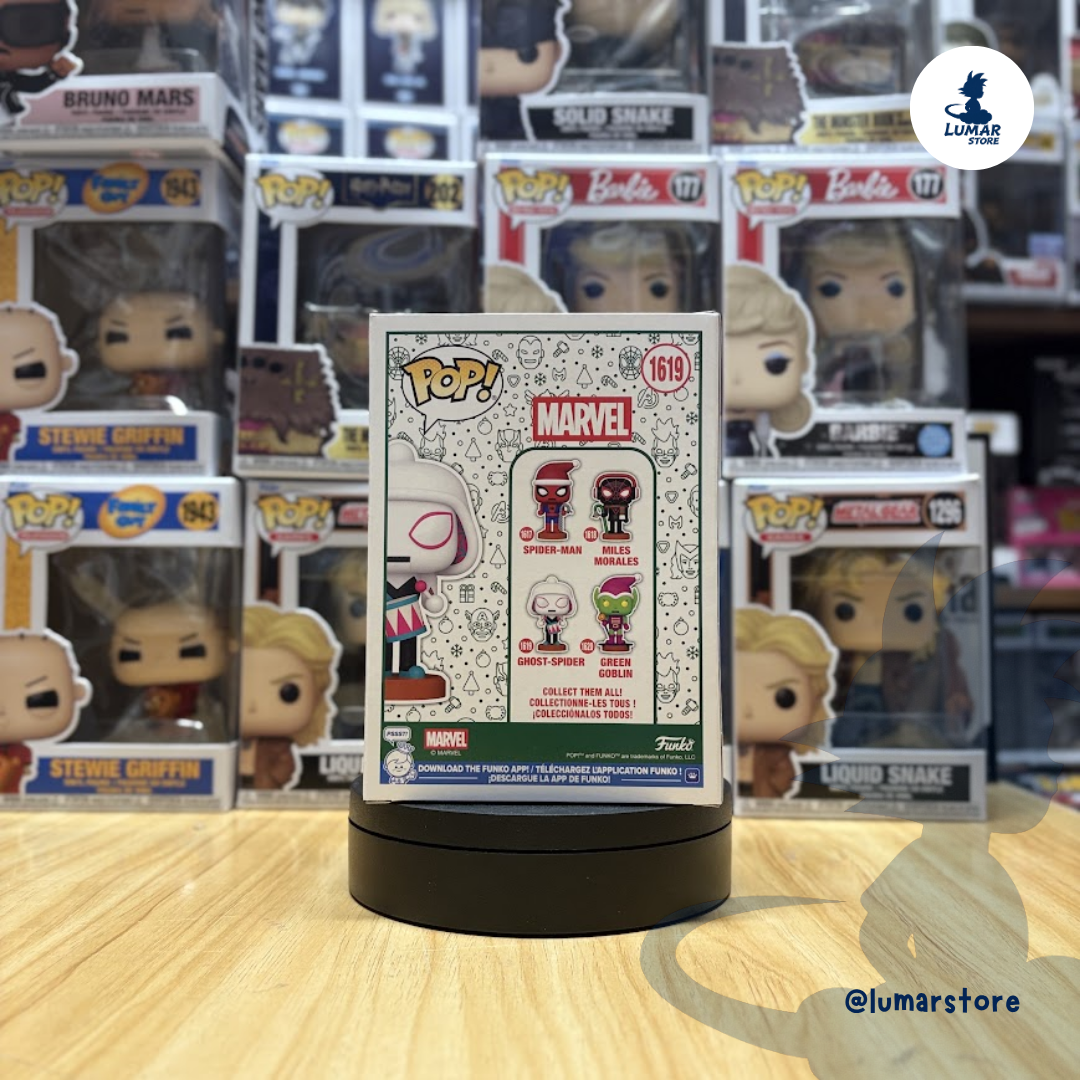 Funko POP! Marvel #1619: Ghost-Spider Holiday Nutcracker (Marvel)