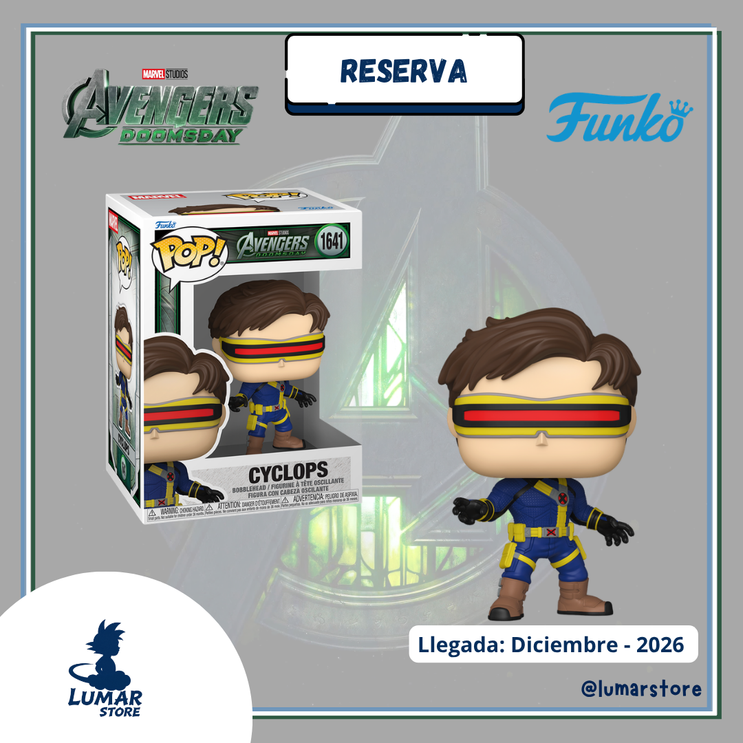 Funko POP! Marvel: Avengers Doomsday - Cyclops (Cíclope) #1641 [PREVENTA]