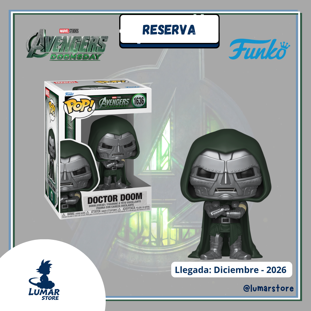 Funko POP! Marvel: Avengers Doomsday - Doctor Doom #1636 [PREVENTA]