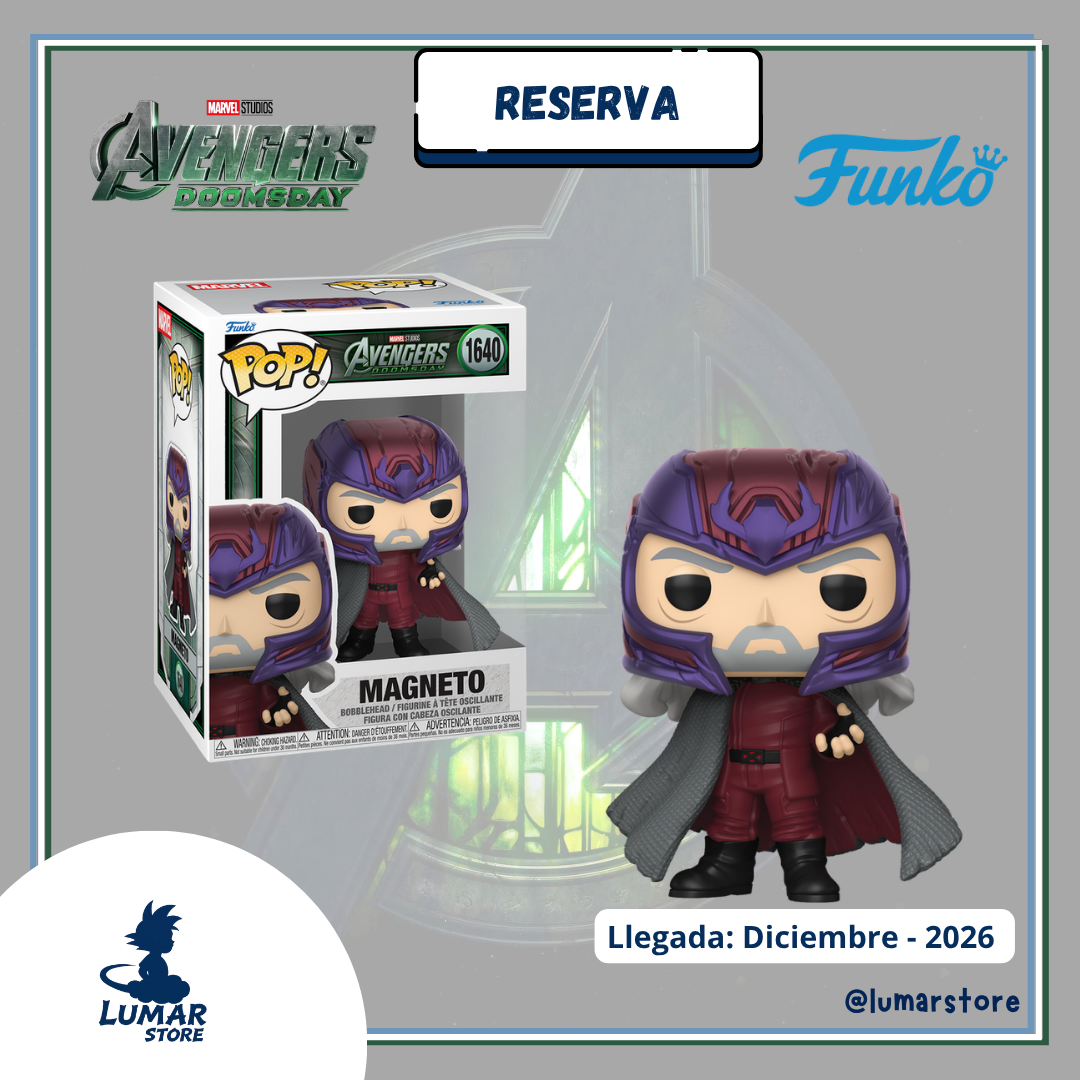Funko POP! Marvel: Avengers Doomsday - Magneto #1640 [PREVENTA]