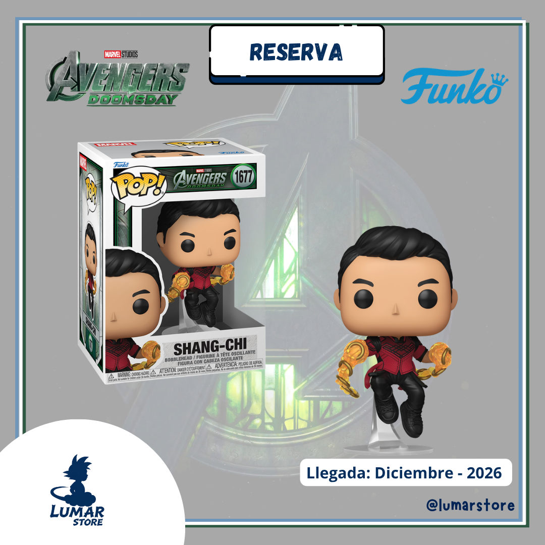 Funko POP! Marvel: Avengers Doomsday - Shang-Chi #1677 [PREVENTA]