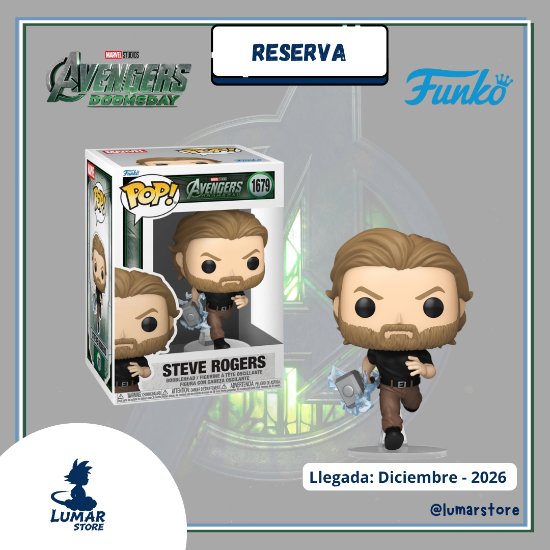 Funko POP! Marvel: Avengers Doomsday - Steve Rogers #1679 [PREVENTA]