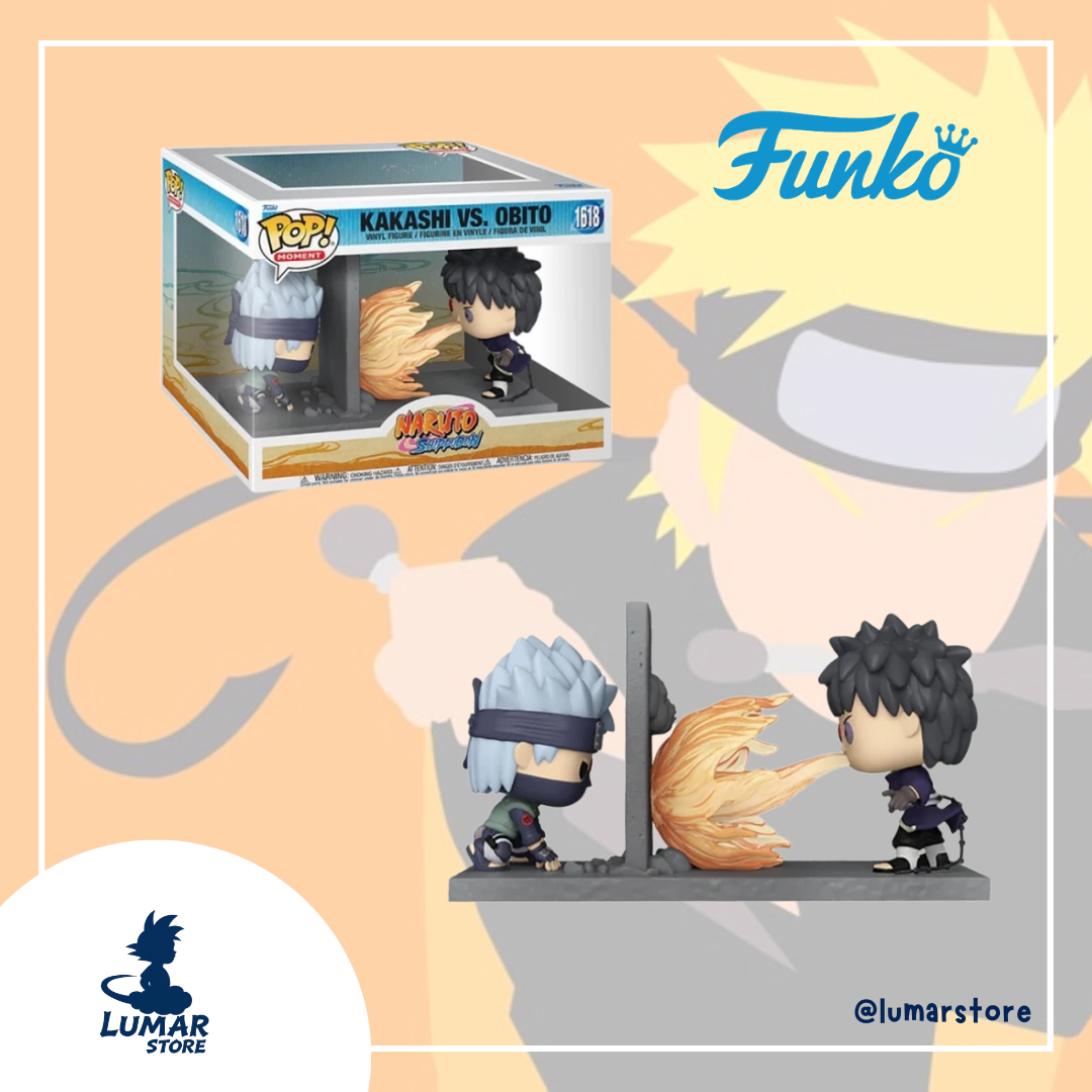 Funko POP! Moment 1618 - Kakashi vs. Obito | Naruto Shippuden