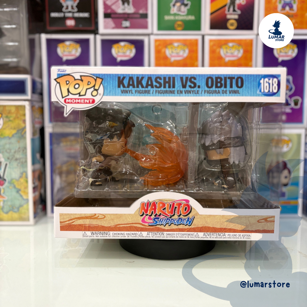 Funko POP! Moment 1618 - Kakashi vs. Obito | Naruto Shippuden