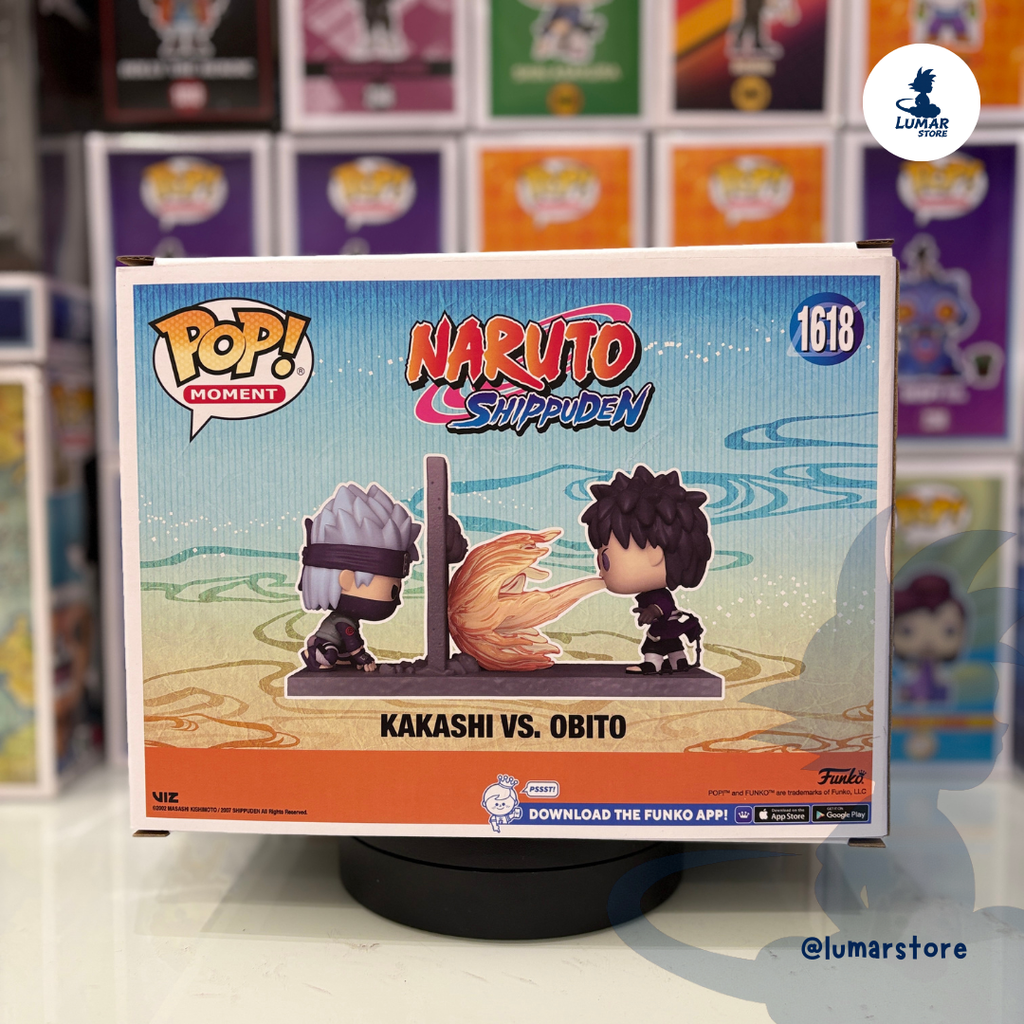 Funko POP! Moment 1618 - Kakashi vs. Obito | Naruto Shippuden