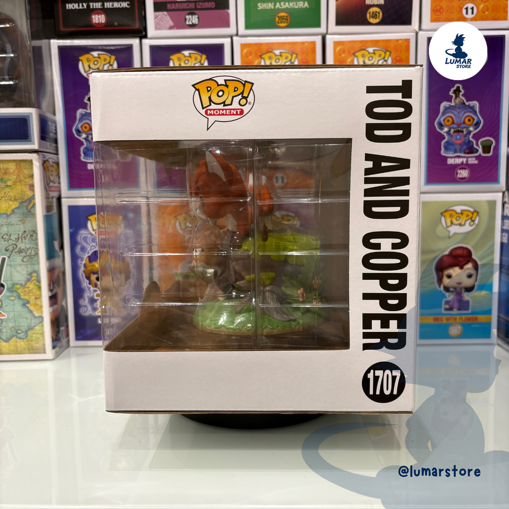Funko POP! Moment 1707- Tod and Copper (Tod y Toby) | The Fox and the Hound (Disney)