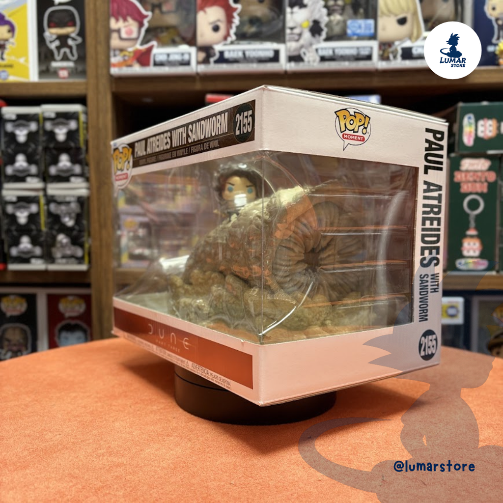 Funko POP! Moment #2155 Dune: Part Three – Paul Atreides with Sandworm (Shai-Hulud Riding Diorama)