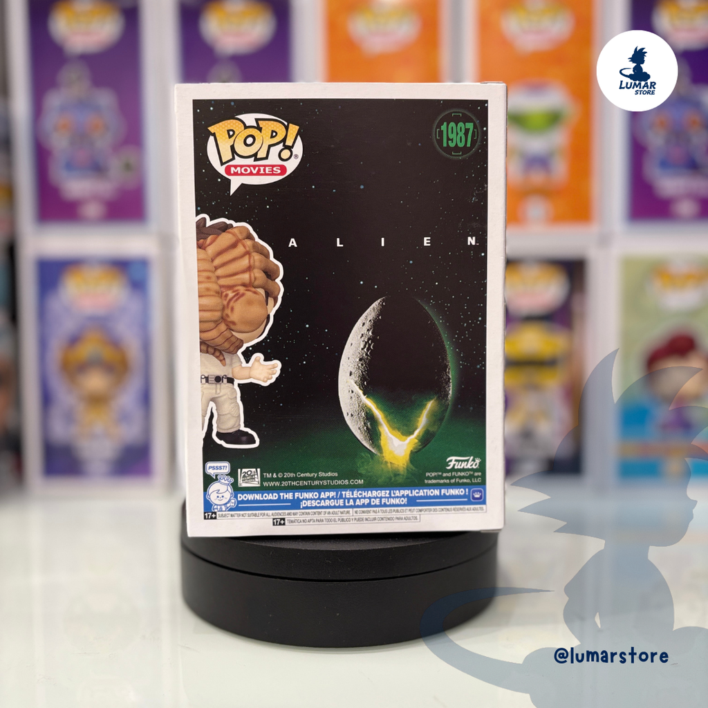 Funko POP! Movies 1987 - Kane con Facehugger | Alien