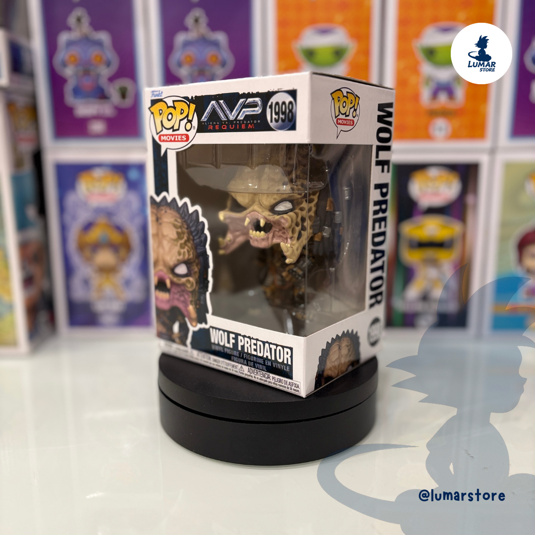 Funko POP! Movies 1998 - Wolf Predator | Alien vs. Predator (AVP)  Requiem