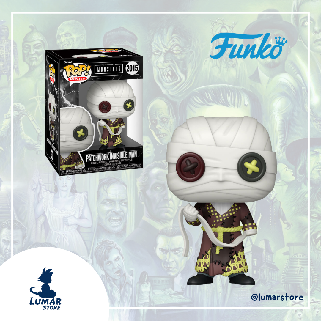 Funko POP! Movies 2015 - Patchwork Invisible Man | Universal Monsters