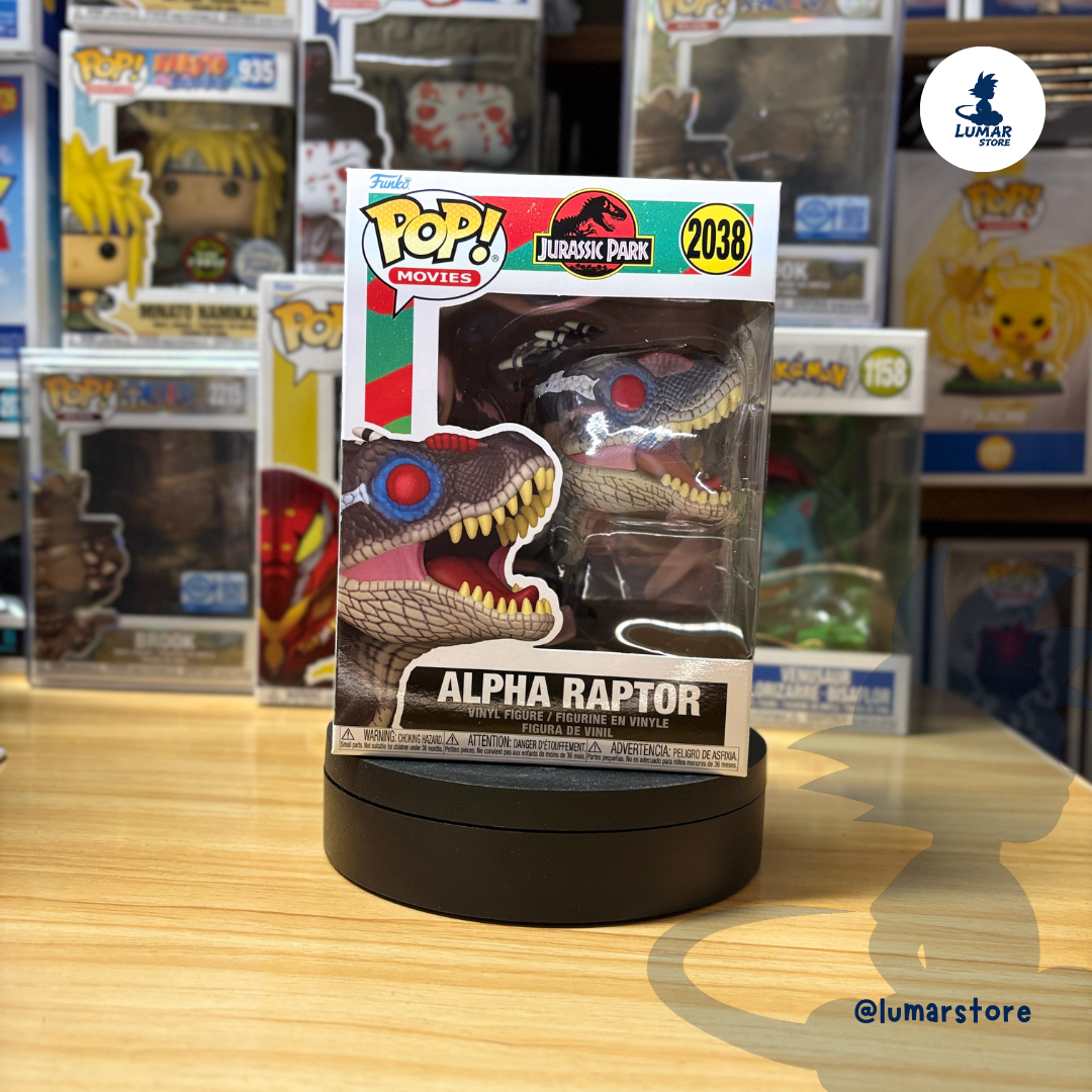 Funko POP! Movies 2038 - Alpha Raptor | Jurassic Park