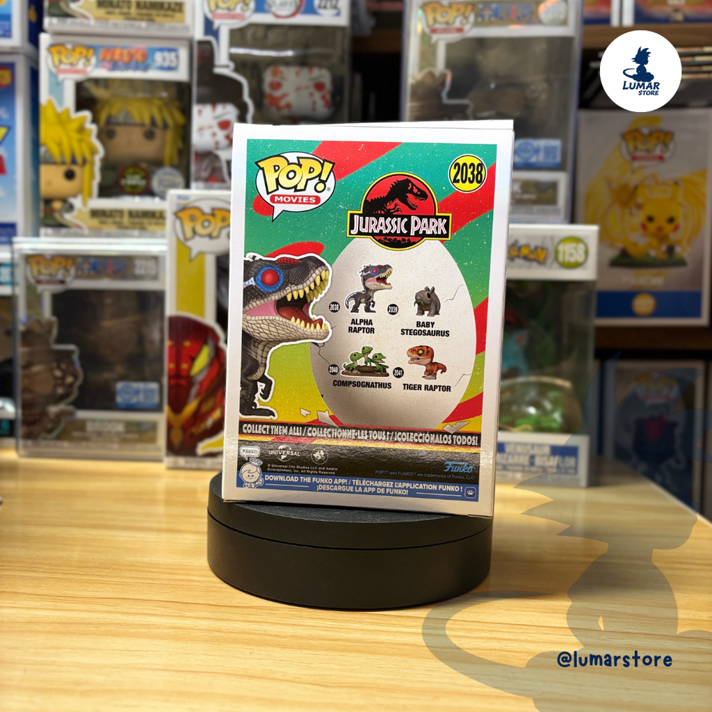 Funko POP! Movies 2038 - Alpha Raptor | Jurassic Park