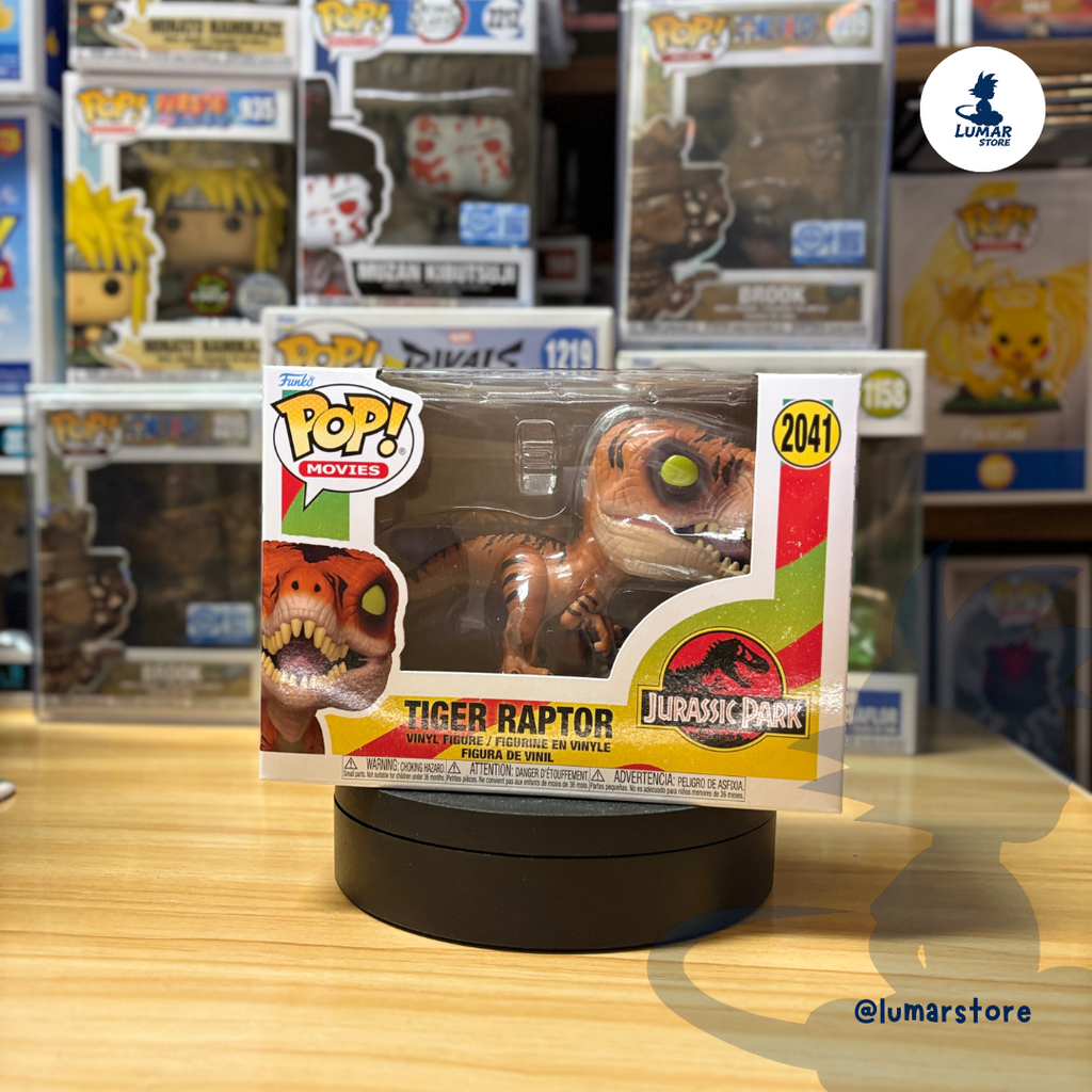 Funko POP! Movies 2041 - Tiger Raptor | Jurassic Park