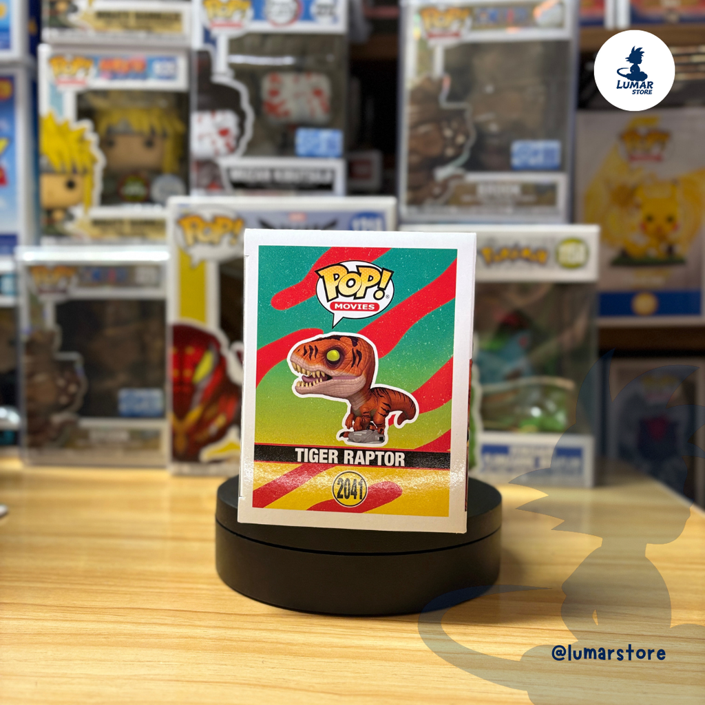 Funko POP! Movies 2041 - Tiger Raptor | Jurassic Park