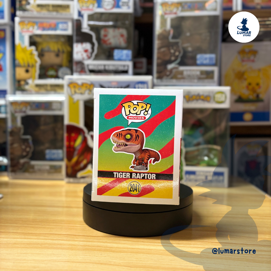 Funko POP! Movies 2041 - Tiger Raptor | Jurassic Park