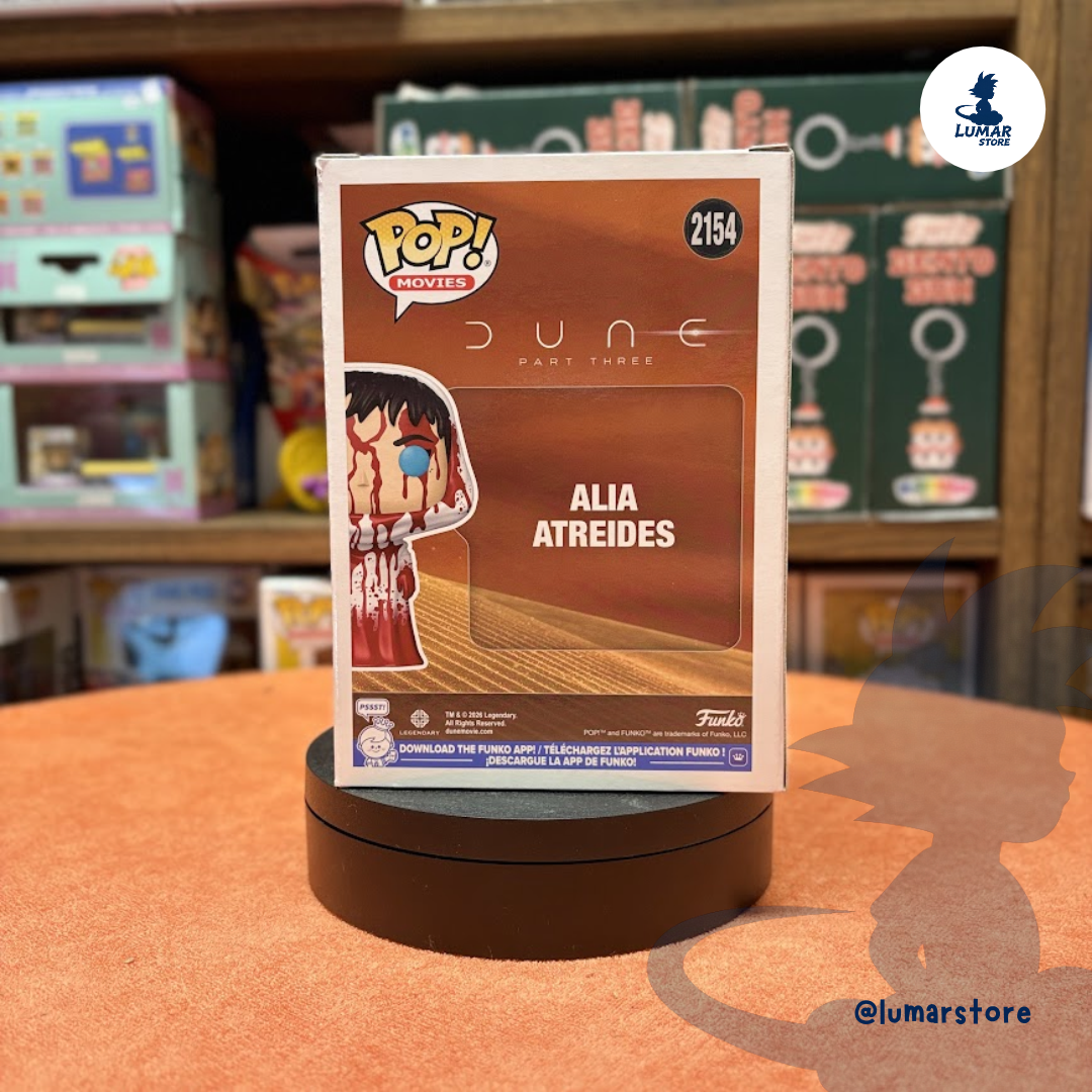 Funko POP! Movies #2154 Dune: Part Three – Alia Atreides (Blood Splatter / Crysknife)
