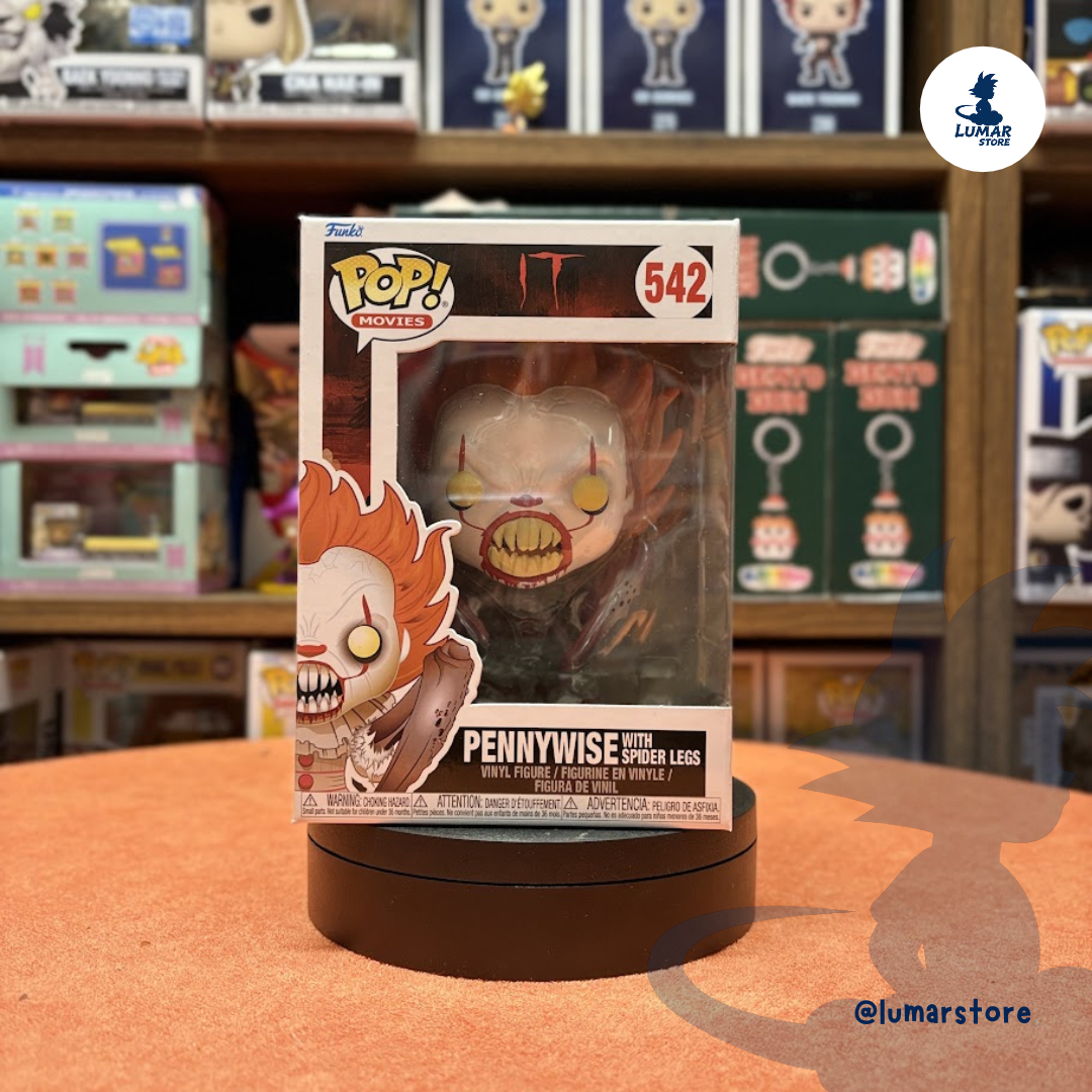 Funko POP! Movies #542 – Pennywise con Patas de Araña (IT) 9cm