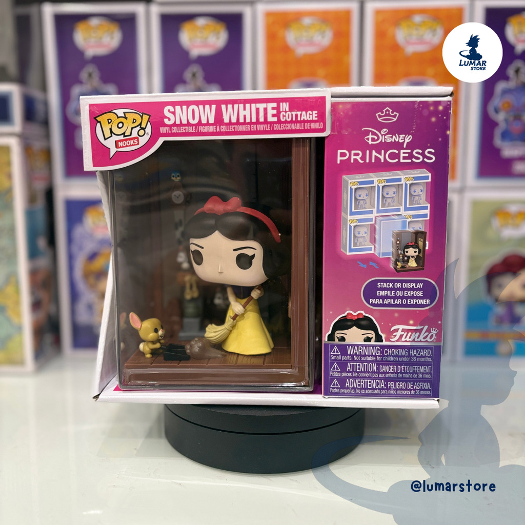 Funko POP! Nooks: Disney Princesas - Blancanieves en la Cabaña