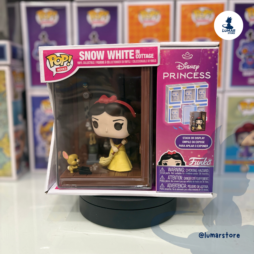 Funko POP! Nooks: Disney Princesas - Blancanieves en la Cabaña
