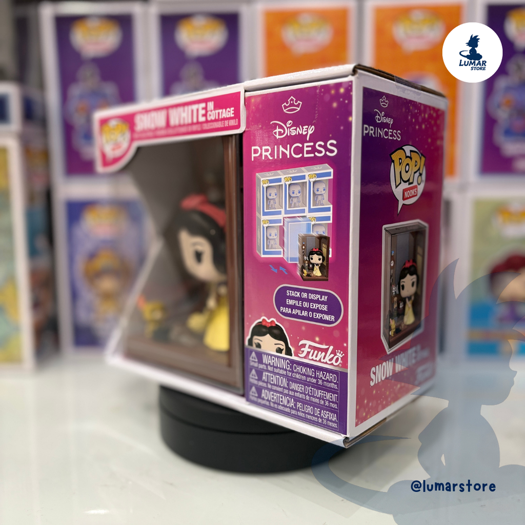 Funko POP! Nooks: Disney Princesas - Blancanieves en la Cabaña