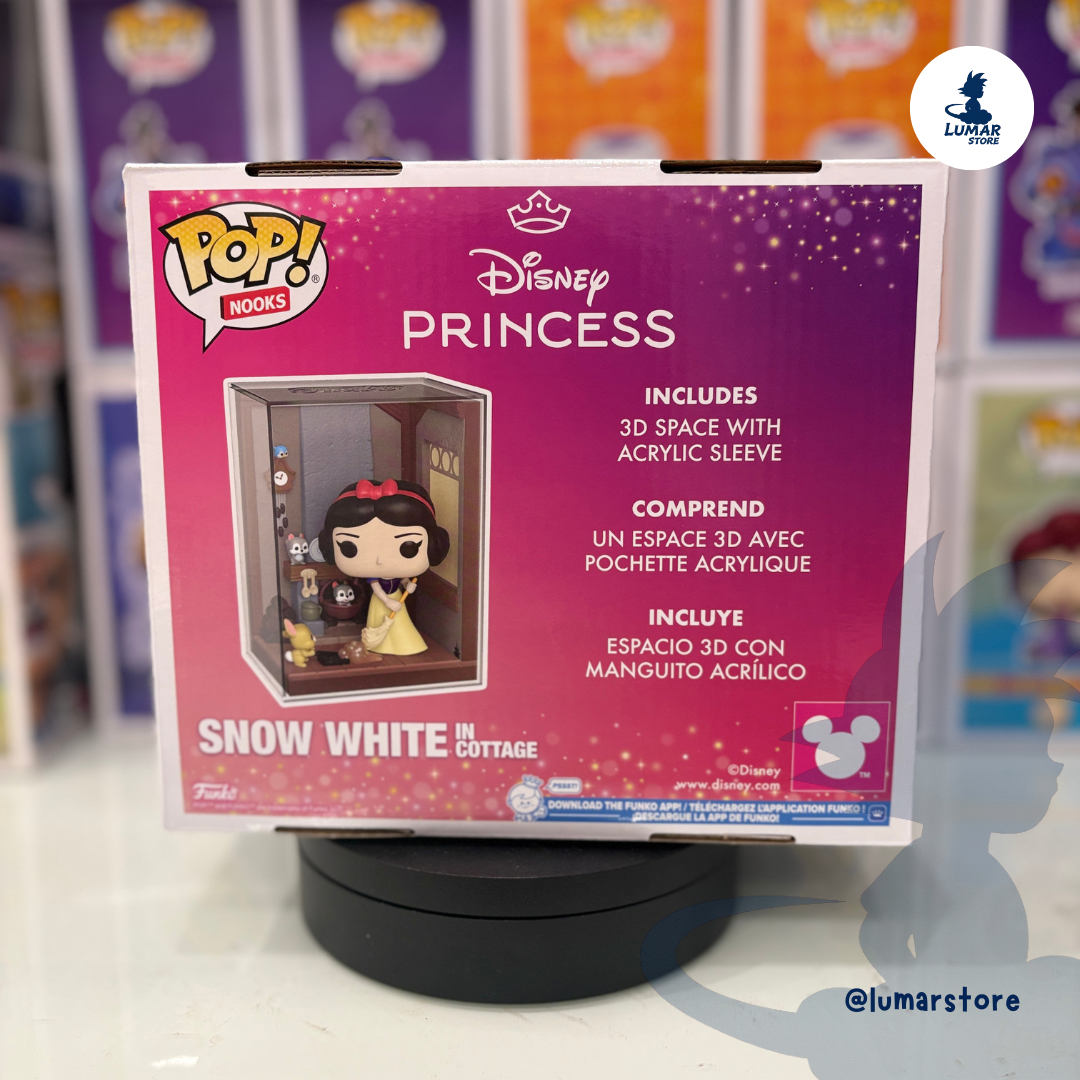Funko POP! Nooks: Disney Princesas - Blancanieves en la Cabaña