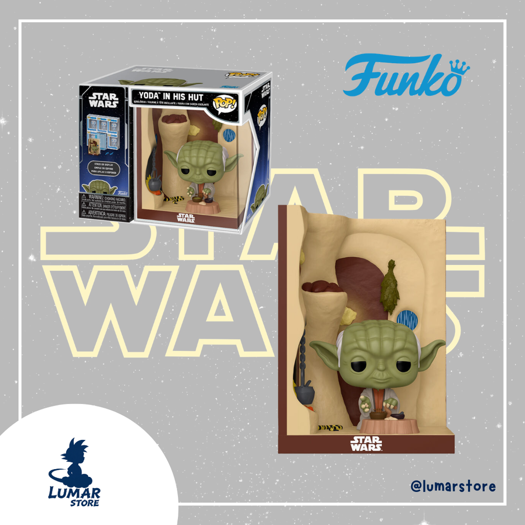 Funko POP! Nooks: Star Wars - Yoda en su Choza de Dagobah