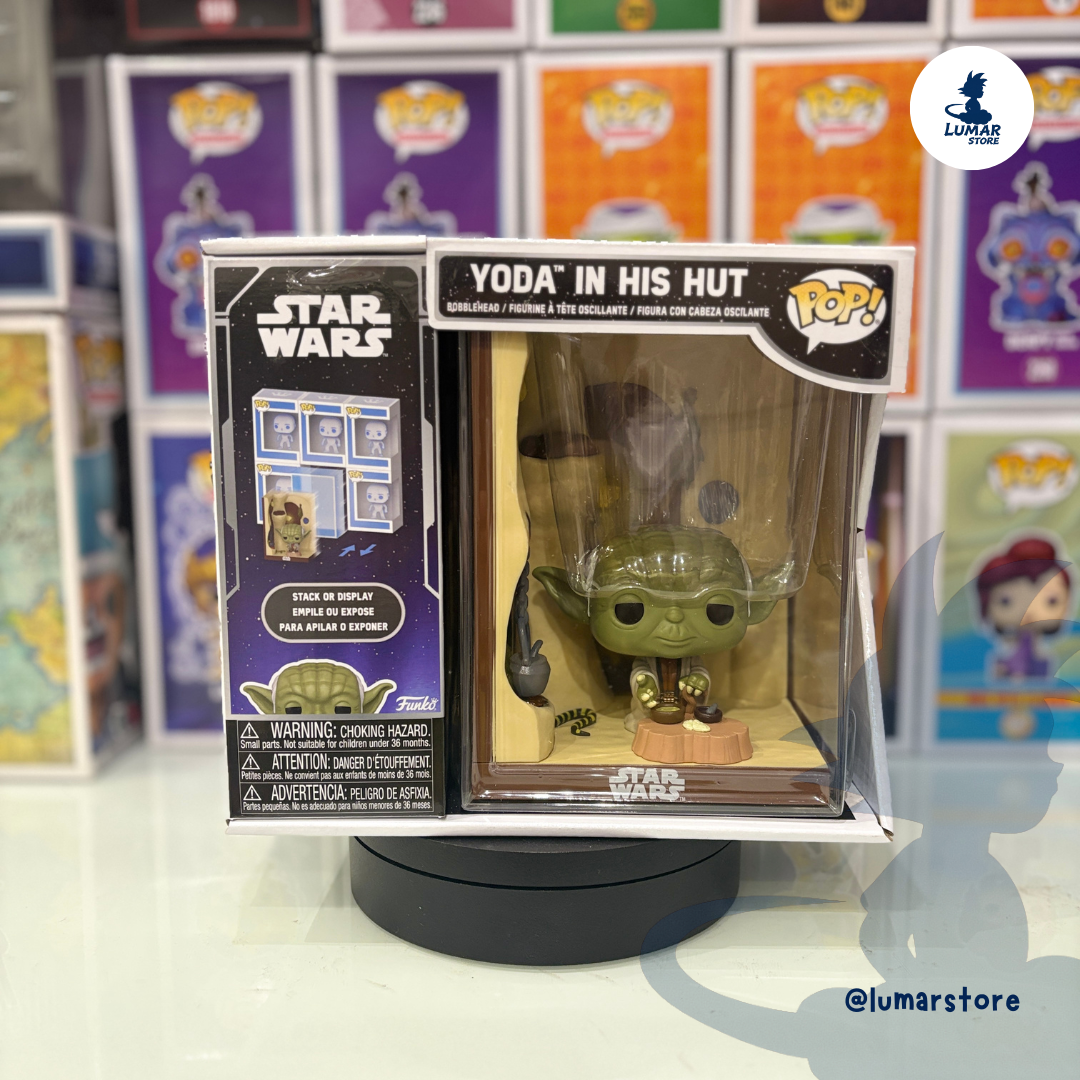 Funko POP! Nooks: Star Wars - Yoda en su Choza de Dagobah
