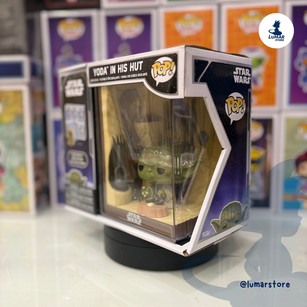 Funko POP! Nooks: Star Wars - Yoda en su Choza de Dagobah