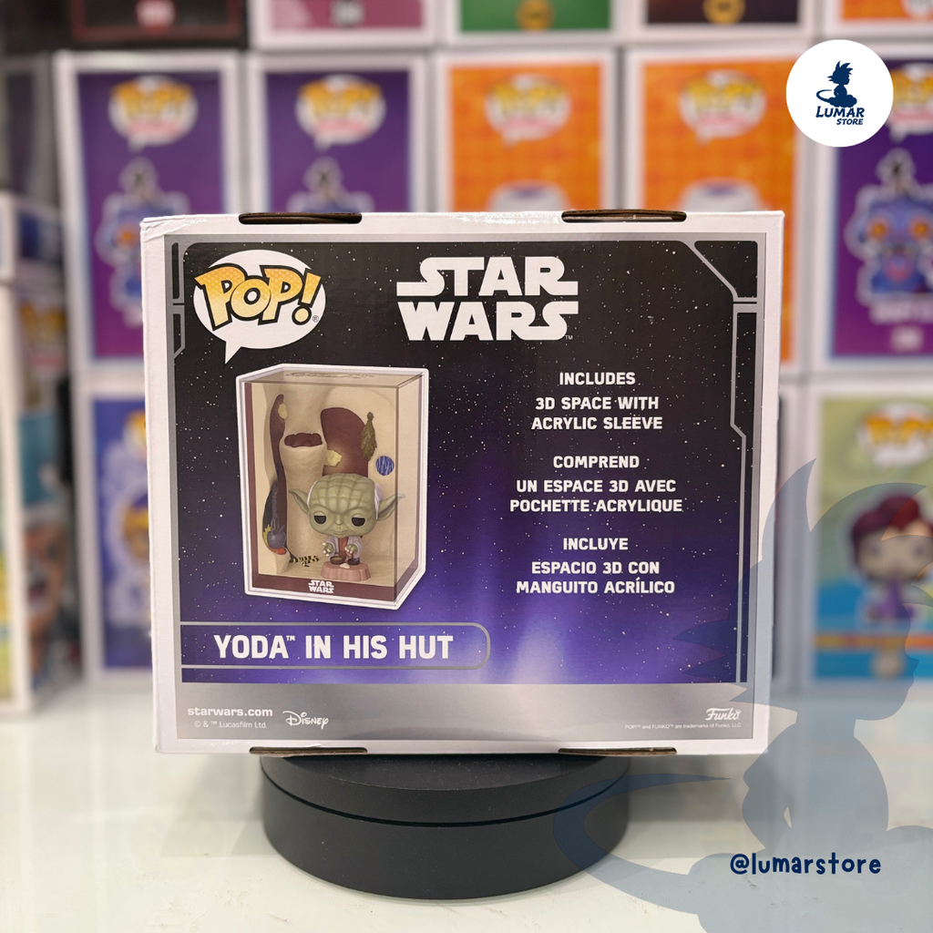 Funko POP! Nooks: Star Wars - Yoda en su Choza de Dagobah