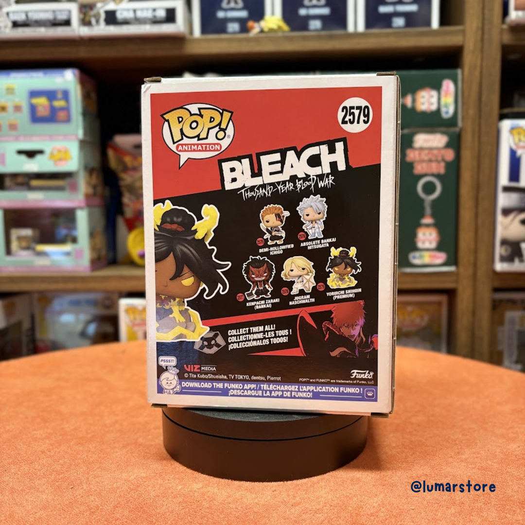 Funko POP! Premium Animation #2579 Bleach TYBW – Yoruichi Shihoin (Glow in the Dark)