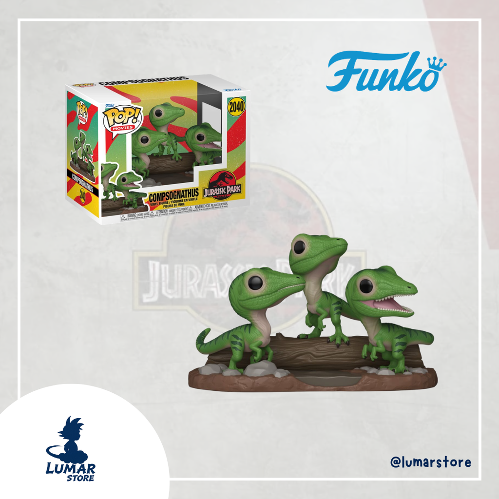 Funko POP! Premium Movies: 2040 - Compsognathus | Jurassic Park