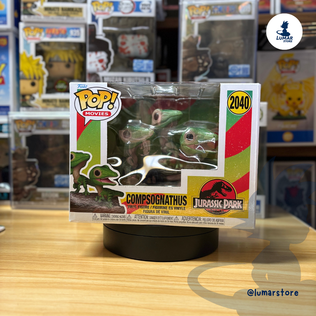 Funko POP! Premium Movies: 2040 - Compsognathus | Jurassic Park