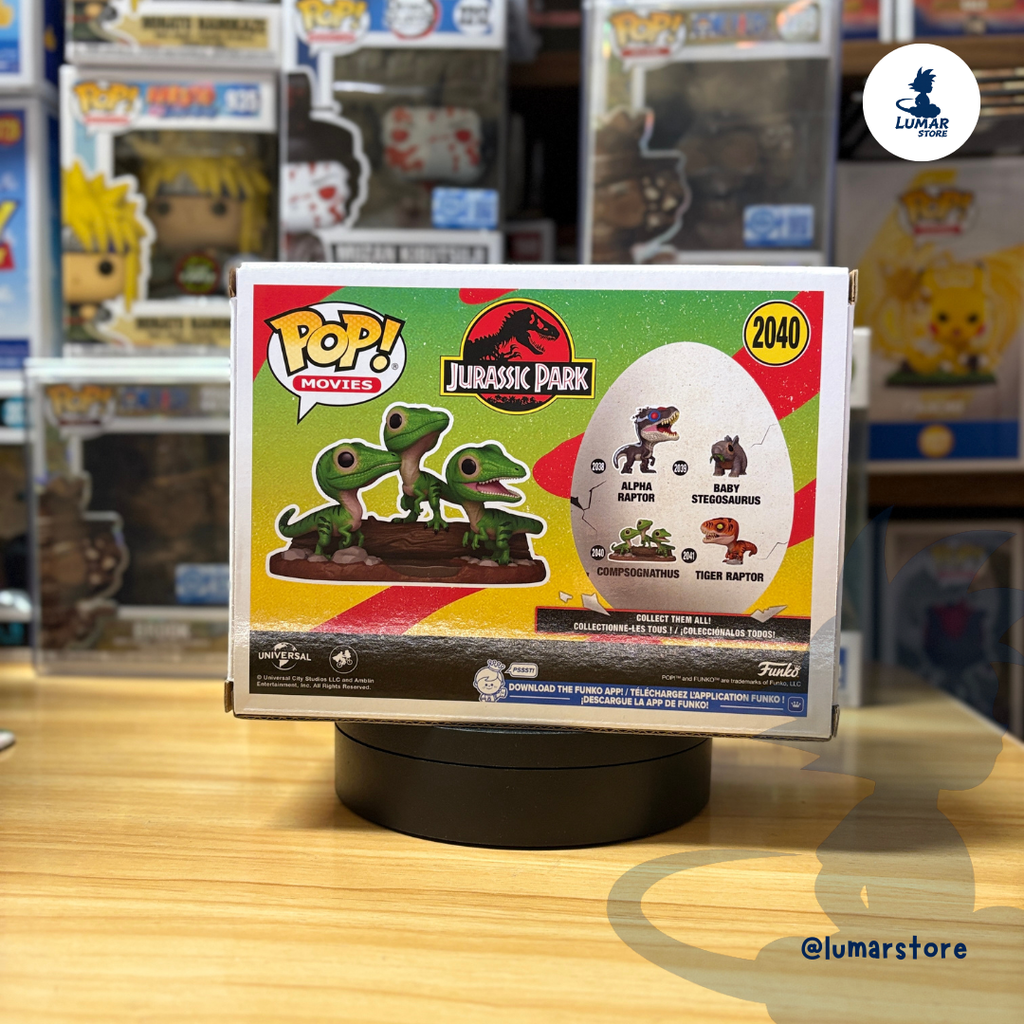 Funko POP! Premium Movies: 2040 - Compsognathus | Jurassic Park