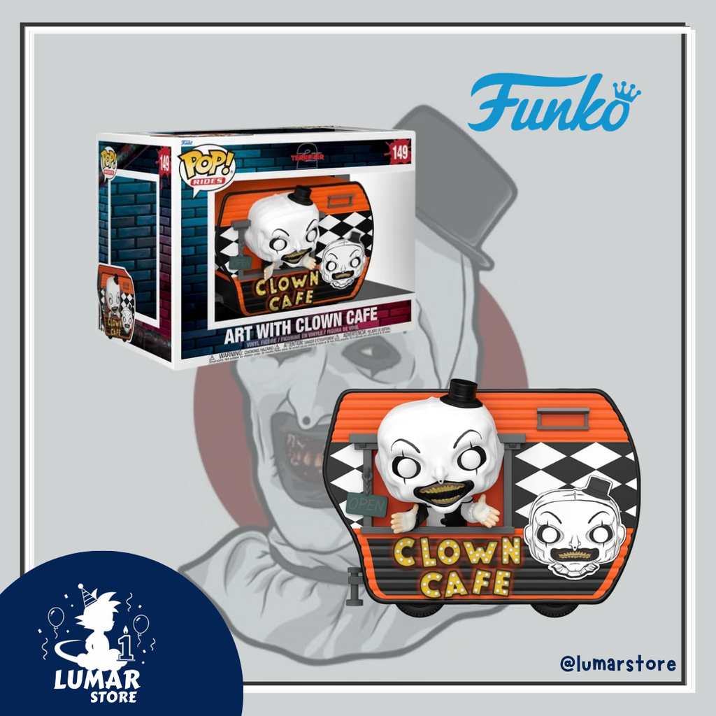 Funko POP! Rides #149 Terrifier 2 – Art with Clown Cafe