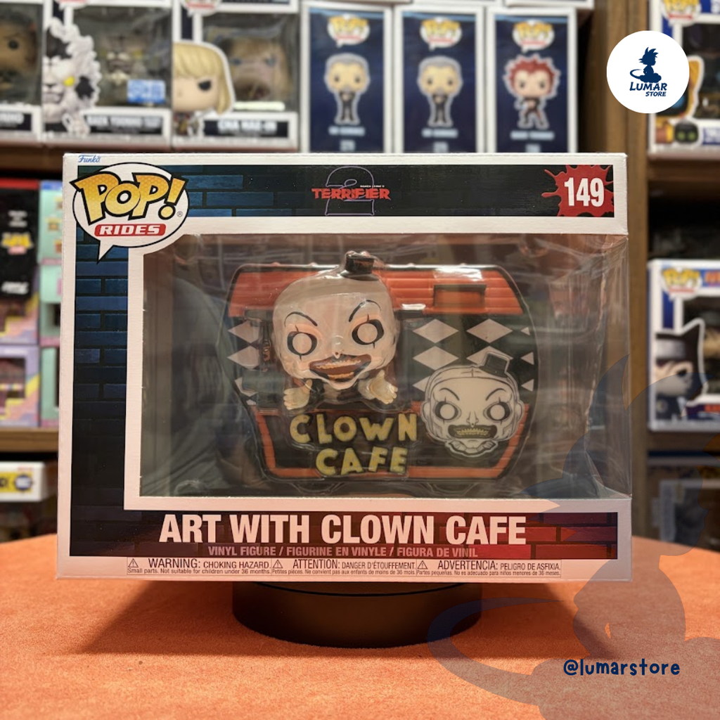 Funko POP! Rides #149 Terrifier 2 – Art with Clown Cafe