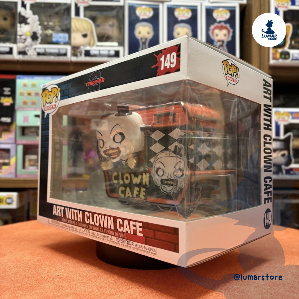 Funko POP! Rides #149 Terrifier 2 – Art with Clown Cafe