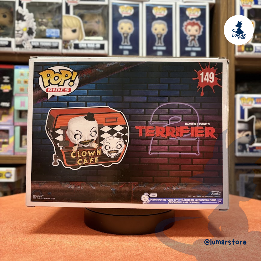 Funko POP! Rides #149 Terrifier 2 – Art with Clown Cafe