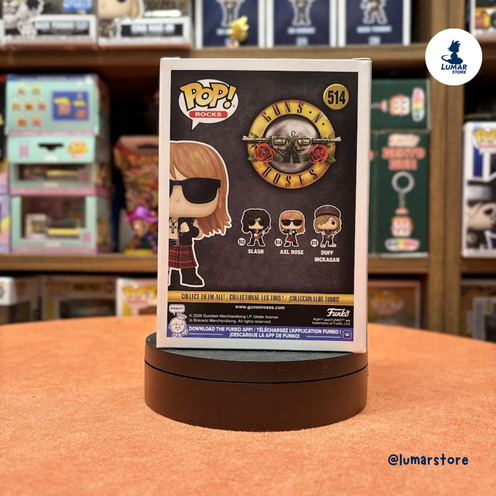 Funko POP! Rocks #514 Guns N' Roses – Axl Rose 9cm