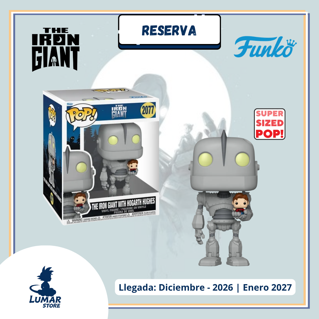 Funko POP! Super: The Iron Giant - El Gigante de Hierro con Hogarth Hughes #2077 [PREVENTA]   