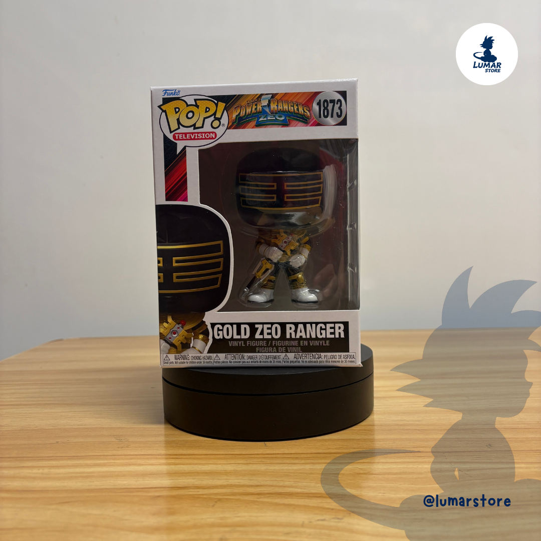 Funko POP! Television 1873 - Gold Zeo Ranger | Power Rangers Zeo
