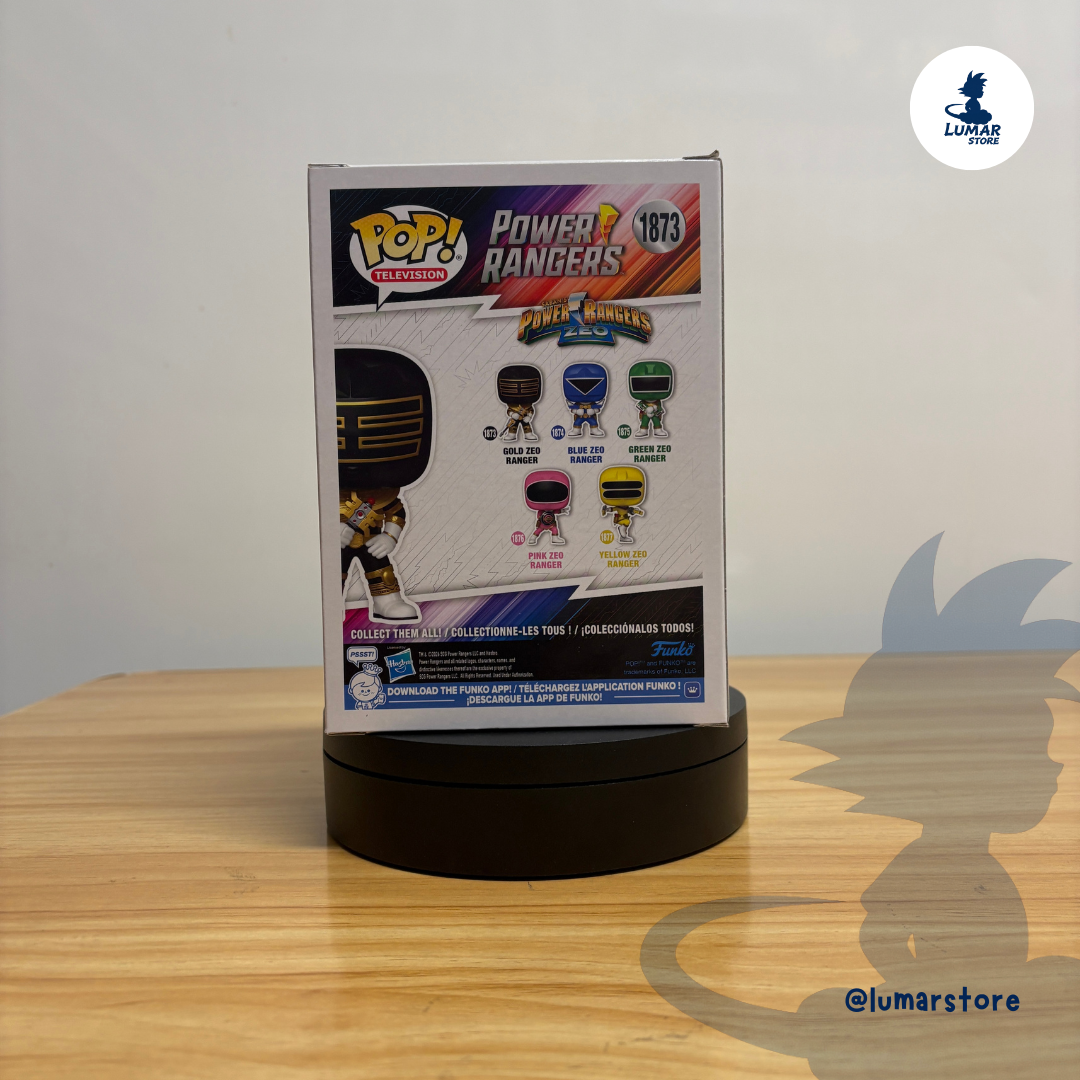 Funko POP! Television 1873 - Gold Zeo Ranger | Power Rangers Zeo
