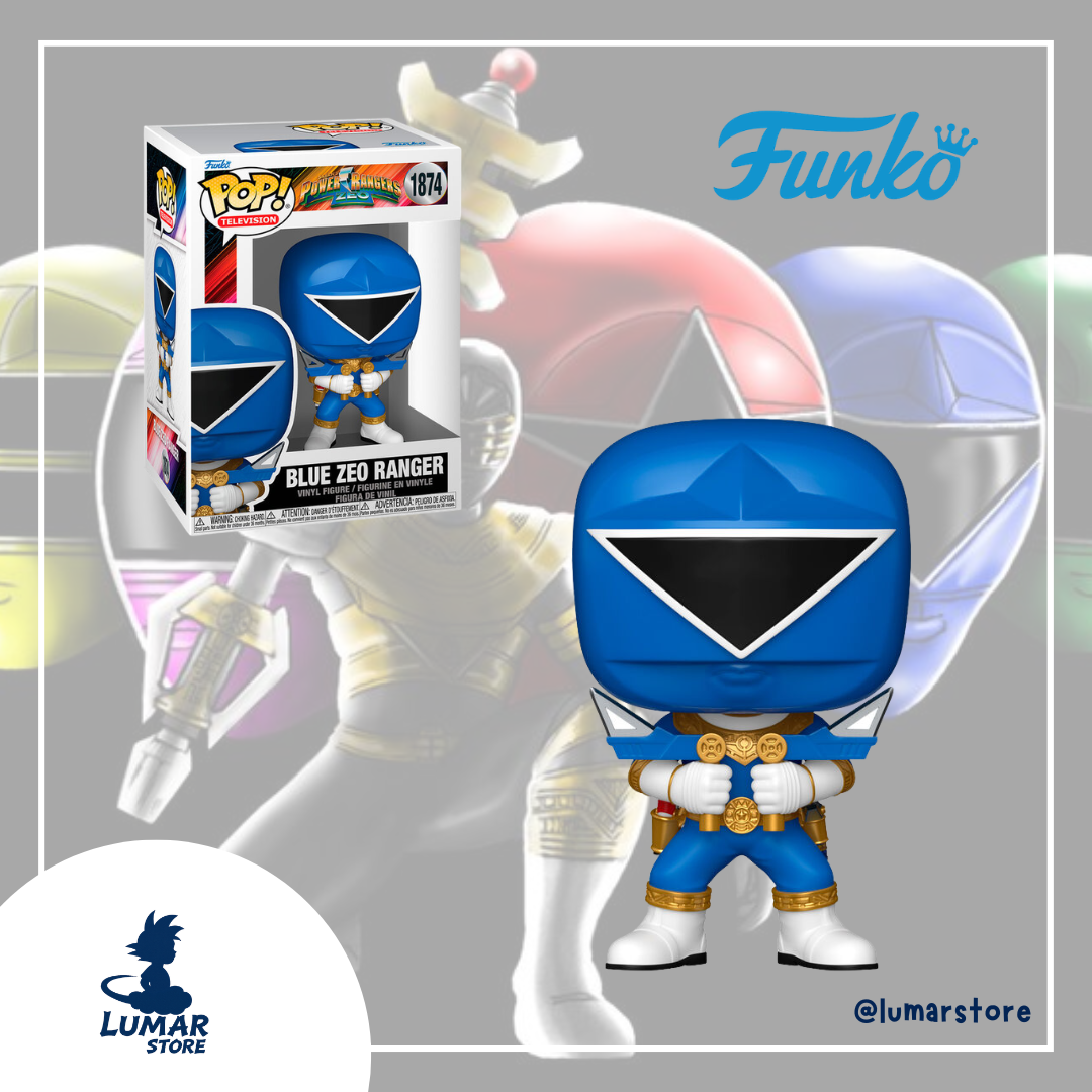 Funko POP! Television 1874 - Blue Zeo Ranger | Power Rangers Zeo