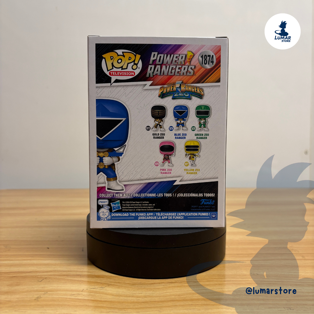 Funko POP! Television 1874 - Blue Zeo Ranger | Power Rangers Zeo
