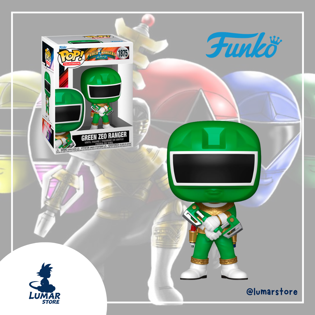 Funko POP! Television 1875 - Green Zeo Ranger | Power Rangers Zeo