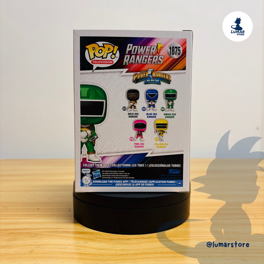 Funko POP! Television 1875 - Green Zeo Ranger | Power Rangers Zeo