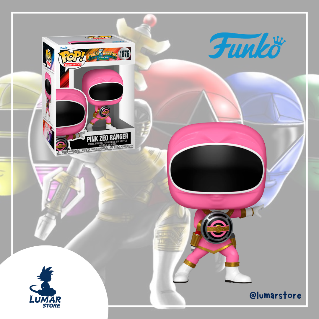 Funko POP! Television 1876 - Pink Zeo Ranger | Power Rangers Zeo