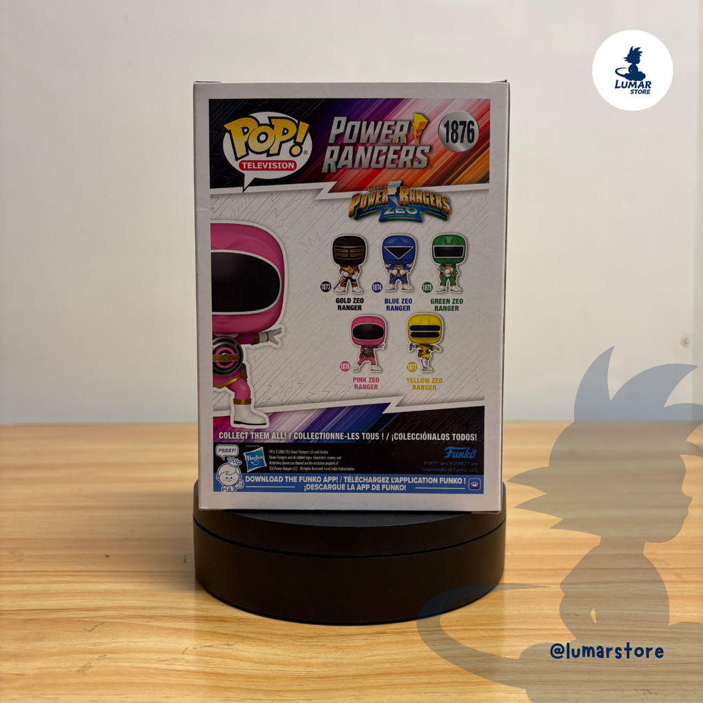 Funko POP! Television 1876 - Pink Zeo Ranger | Power Rangers Zeo
