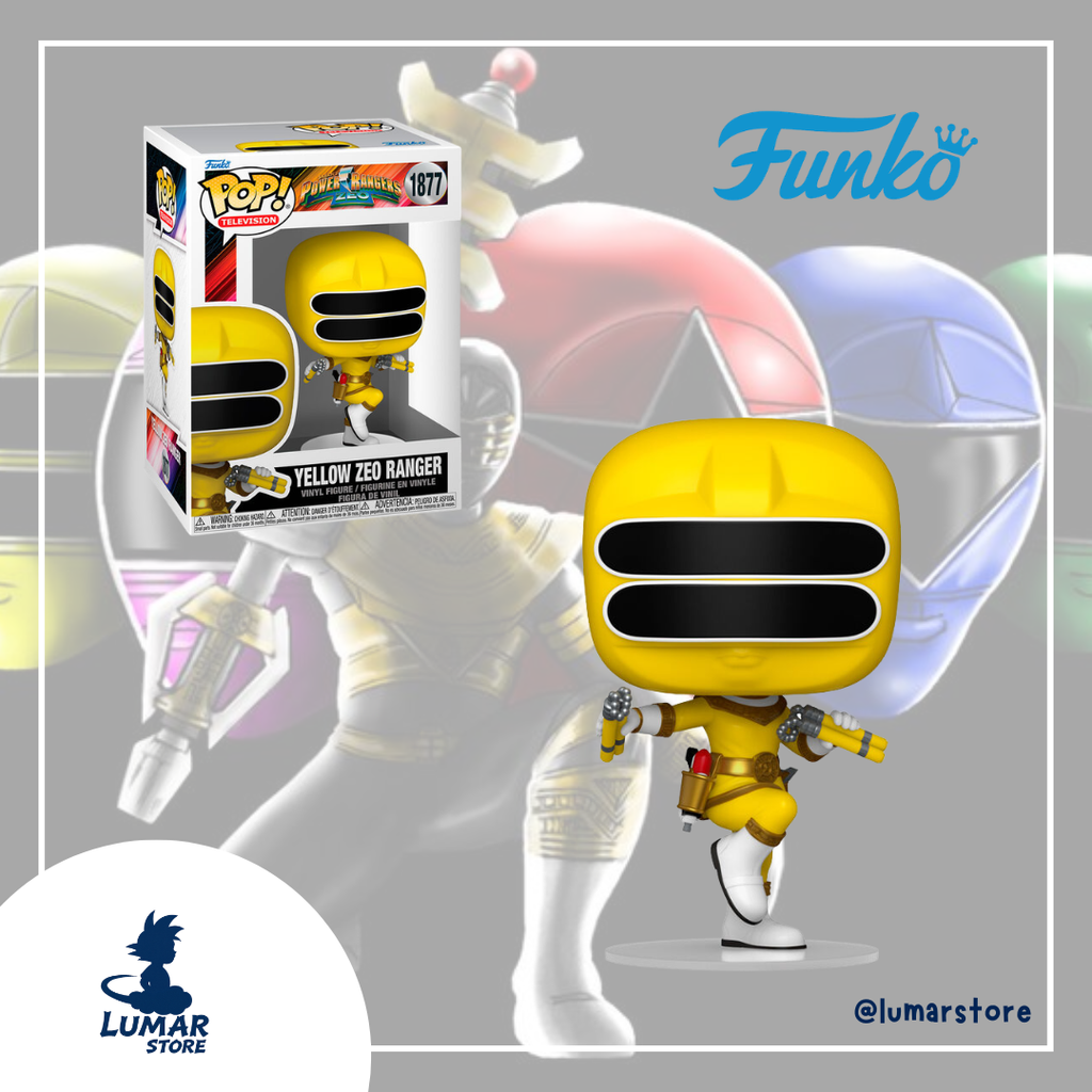 Funko POP! Television 1877 - Yellow Zeo Ranger | Power Rangers Zeo